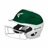 Easton Prowess Fastpitch Helmet Two Tone With Mask - White Green