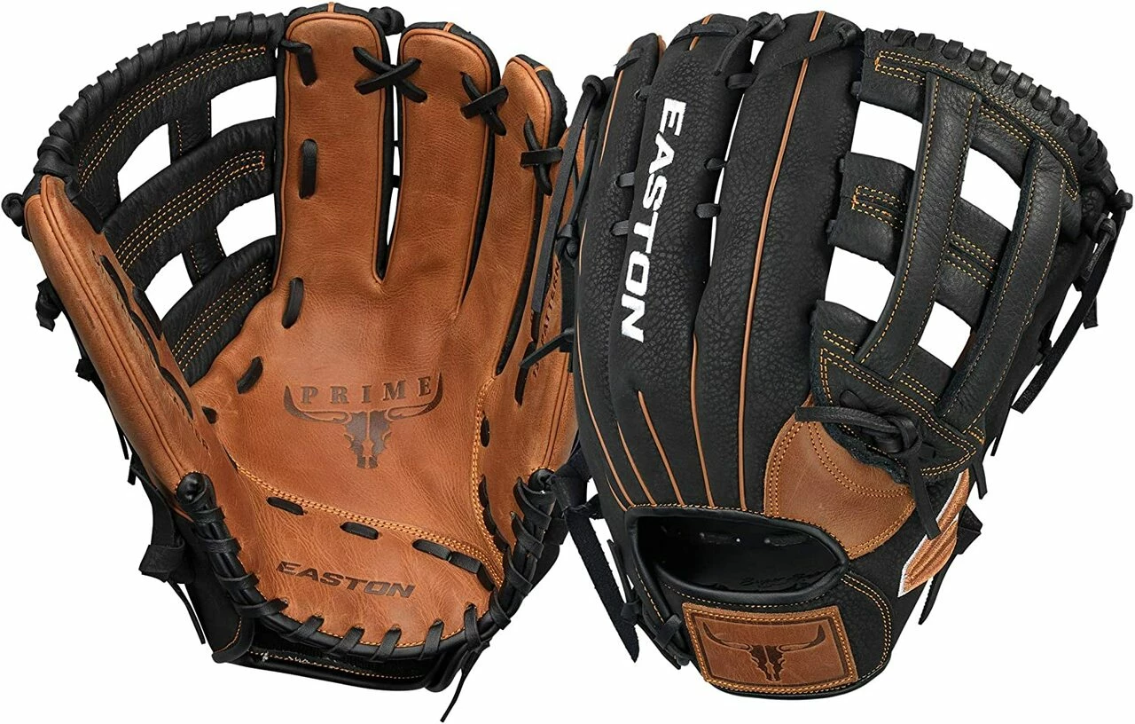 Easton Prime Slowpitch 12.50" Utility Glove - Black Tan 5 Easton Prime Slowpitch 12.50" Utility Glove - Black Tan - Image 3