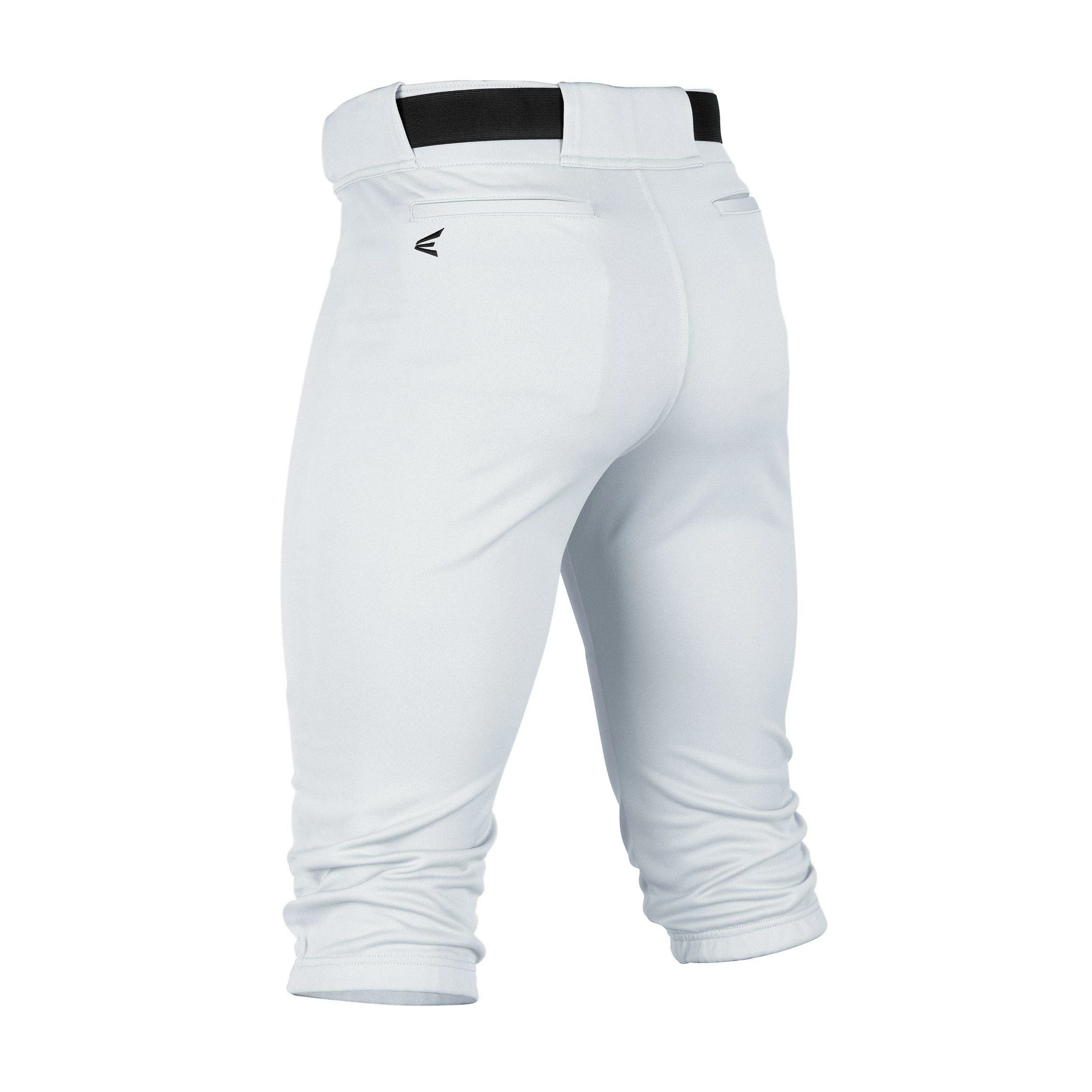 Easton Rival+ Knicker Baseball Pant - White 4 Easton Rival+ Knicker Baseball Pant - White - Image 2