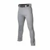 Easton Youth Rival+ Piped Baseball Pants - Gray Black
