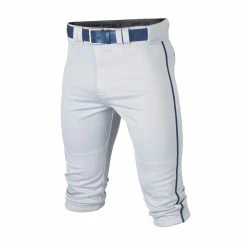 Easton Rival+ Piped Knicker Baseball Pant - White Navy