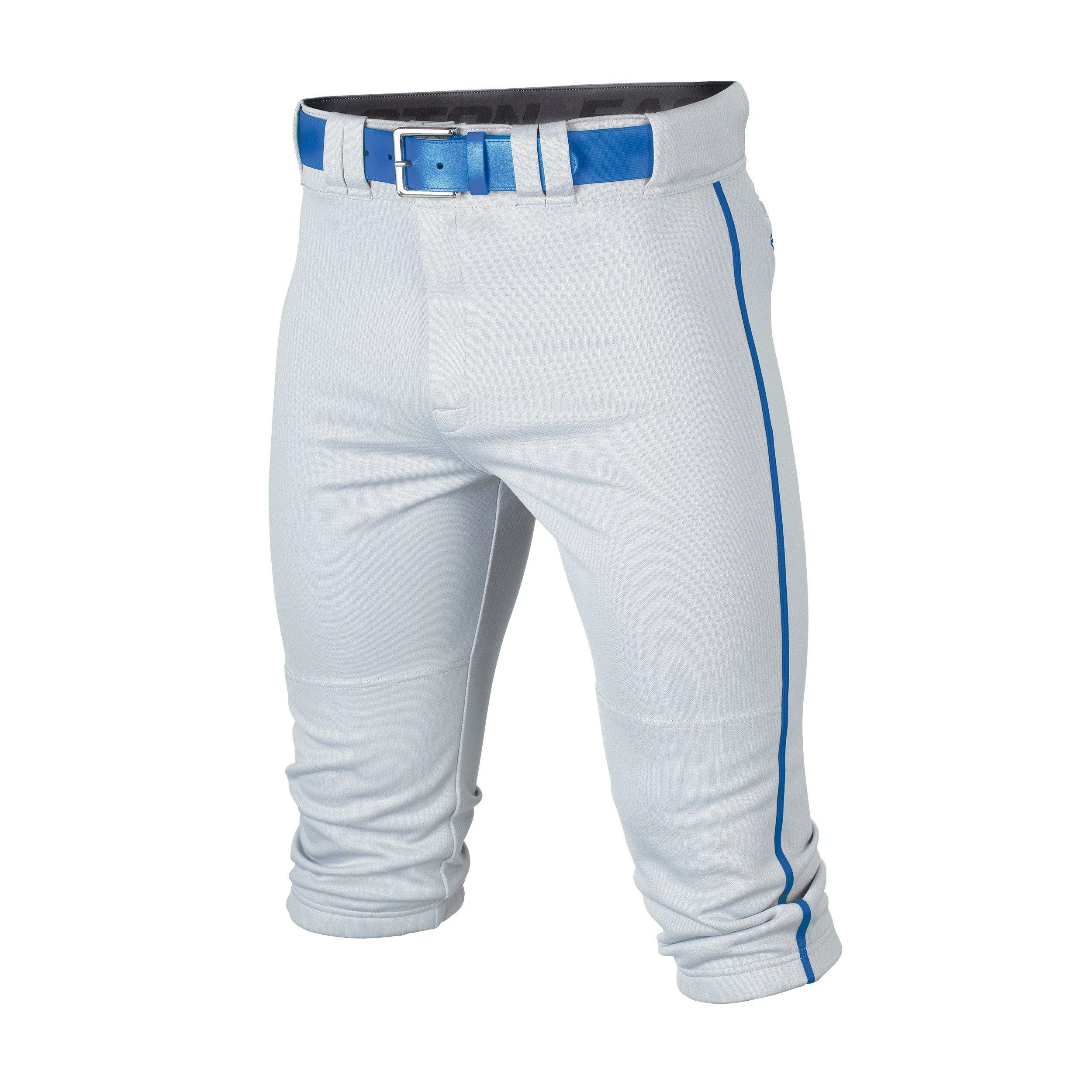 Easton Rival+ Piped Youth Kniccker Baseball Pant - White Royal 3 Easton Rival+ Piped Youth Kniccker Baseball Pant - White Royal