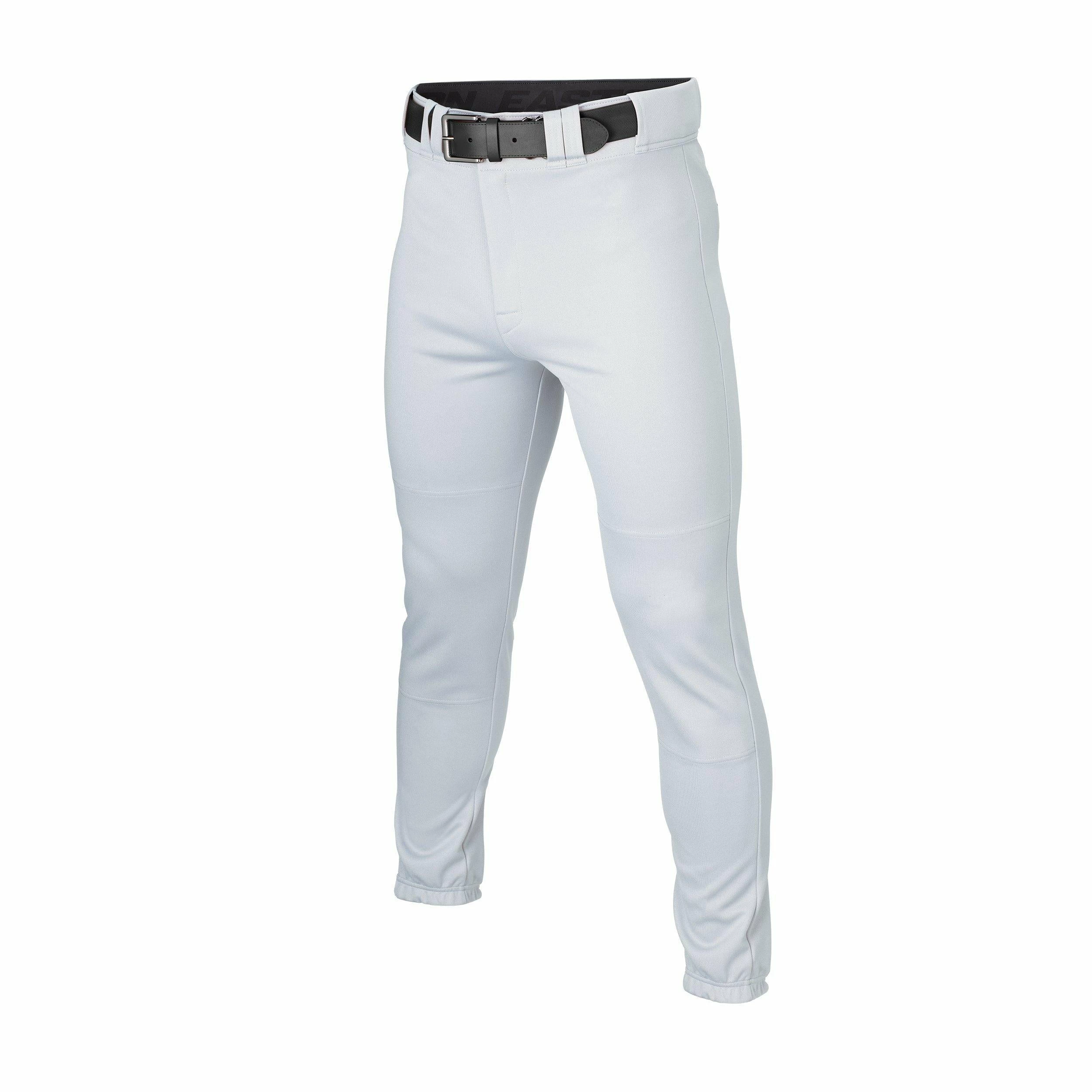 Easton Rival+ Pro Taper Adult Baseball Pants - White 3 Easton Rival+ Pro Taper Adult Baseball Pants - White