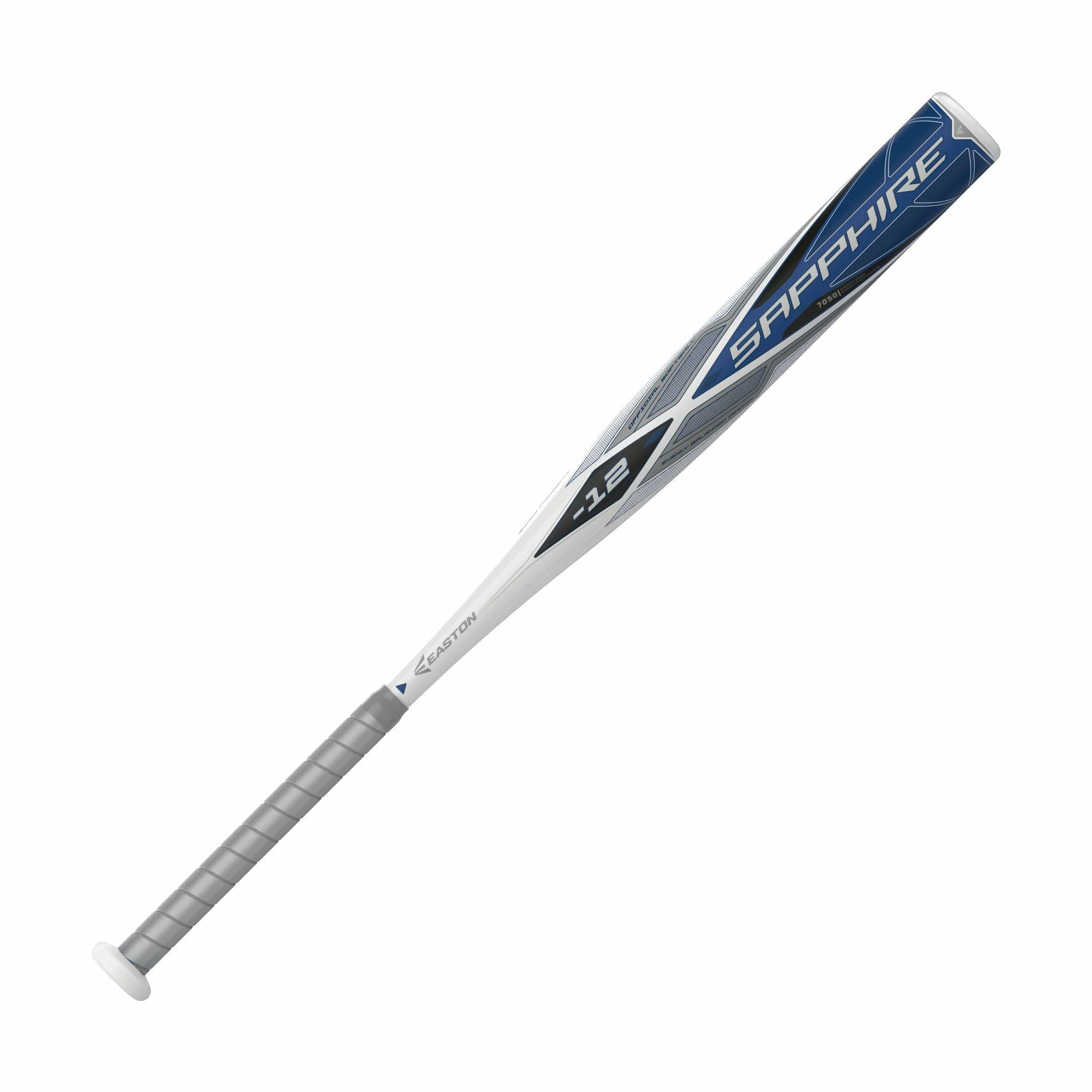 Easton Sapphire (-12) Fastpitch Bat FP20SAP - Gray Blue 3 Easton Sapphire (-12) Fastpitch Bat FP20SAP - Gray Blue