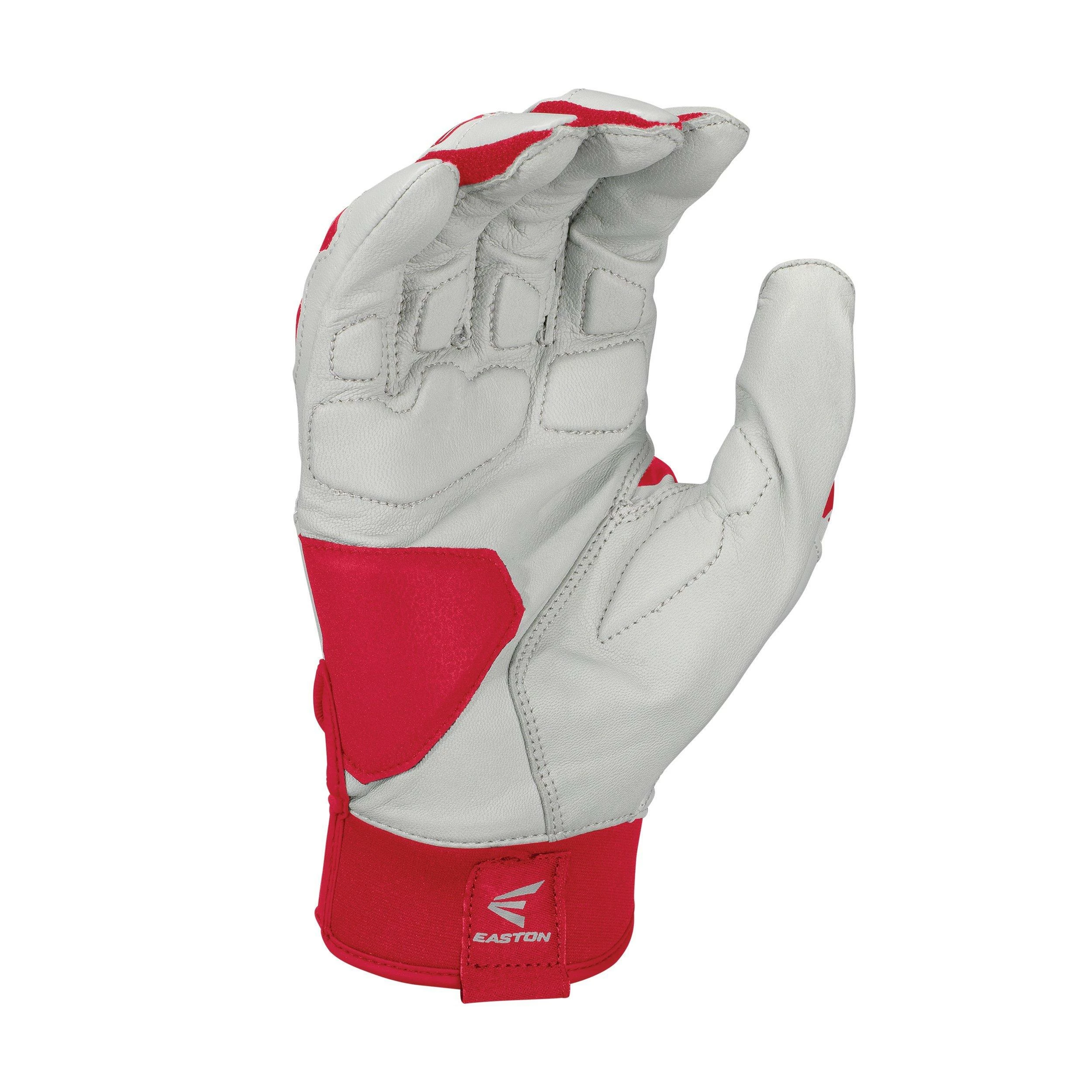 Easton VRS Power Boost Batting Gloves - Gray Red 4 Easton VRS Power Boost Batting Gloves - Gray Red - Image 2