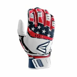 Easton Walk-Off Adult Batting Gloves - Stars Stripes