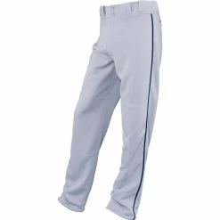Easton Adult Quantum Plus Pant With Piping - Gray Royal
