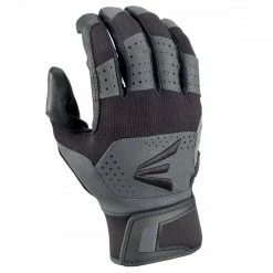 Easton Grind Adult Batting Gloves - Black Gray