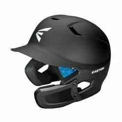 Easton Z5 2.0 Solid Batting Helmet With Universal Jaw Guard - Black