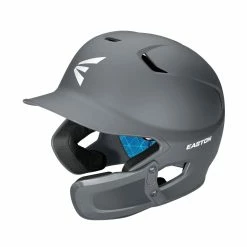 Easton Z5 2.0 Solid Batting Helmet With Universal Jaw Guard - Charcoal