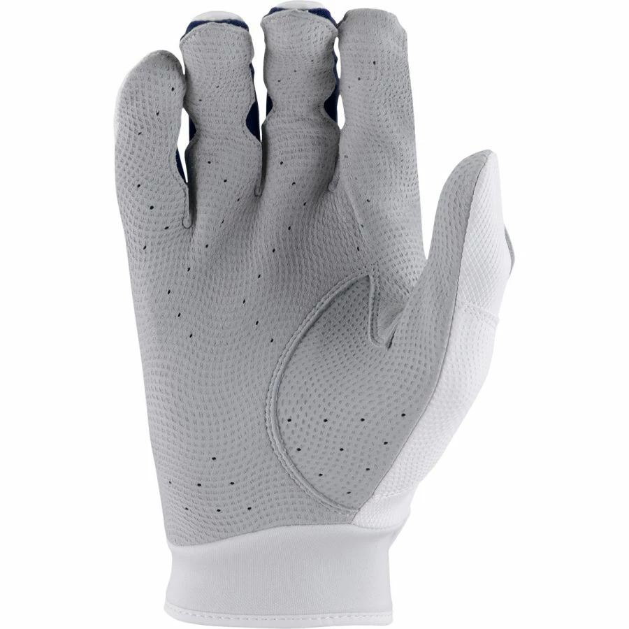 Marucci 2021 Signature Youth Batting Glove - Navy Blue White 4 Marucci 2021 Signature Youth Batting Glove - Navy Blue White - Image 2