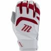 Marucci 2021 Signature Youth Batting Glove - Red White -Mizuno Sales Store mbgsgn3 red1 3 1