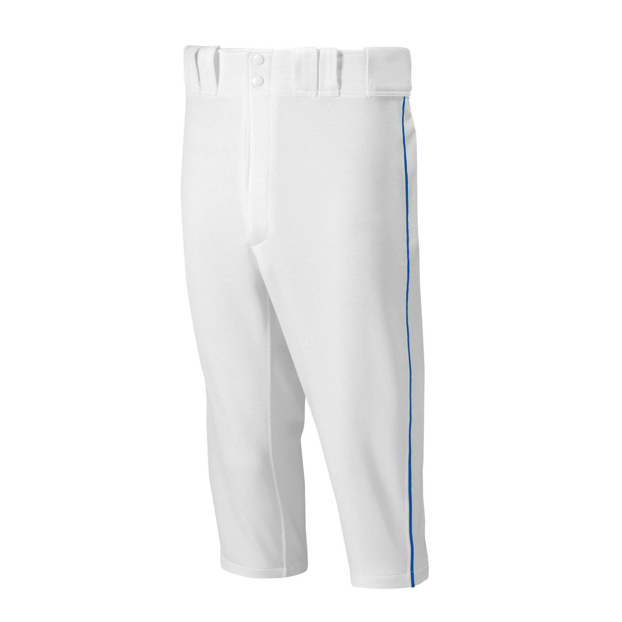 Mizuno Premier Short Pants Pipped - White Royal 3 Mizuno Premier Short Pants Pipped - White Royal