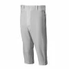 Mizuno Youth Select Short Pants Pipped - Gray Black