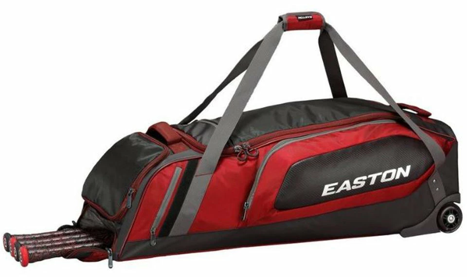 Easton Matrix Wheeled Equipment Bag - Red 3 Easton Matrix Wheeled Equipment Bag - Red