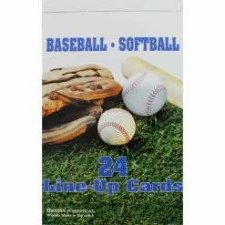 Glovers Glover's Baseball Softball 24 Line-Up Cards - 1 Book -Mizuno Sales Store s l1600 5acabb00 f5d3 44bd a296 955f4824276f