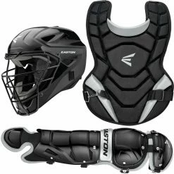 Easton Youth Black Magic 2.0 Catcher Set - Black