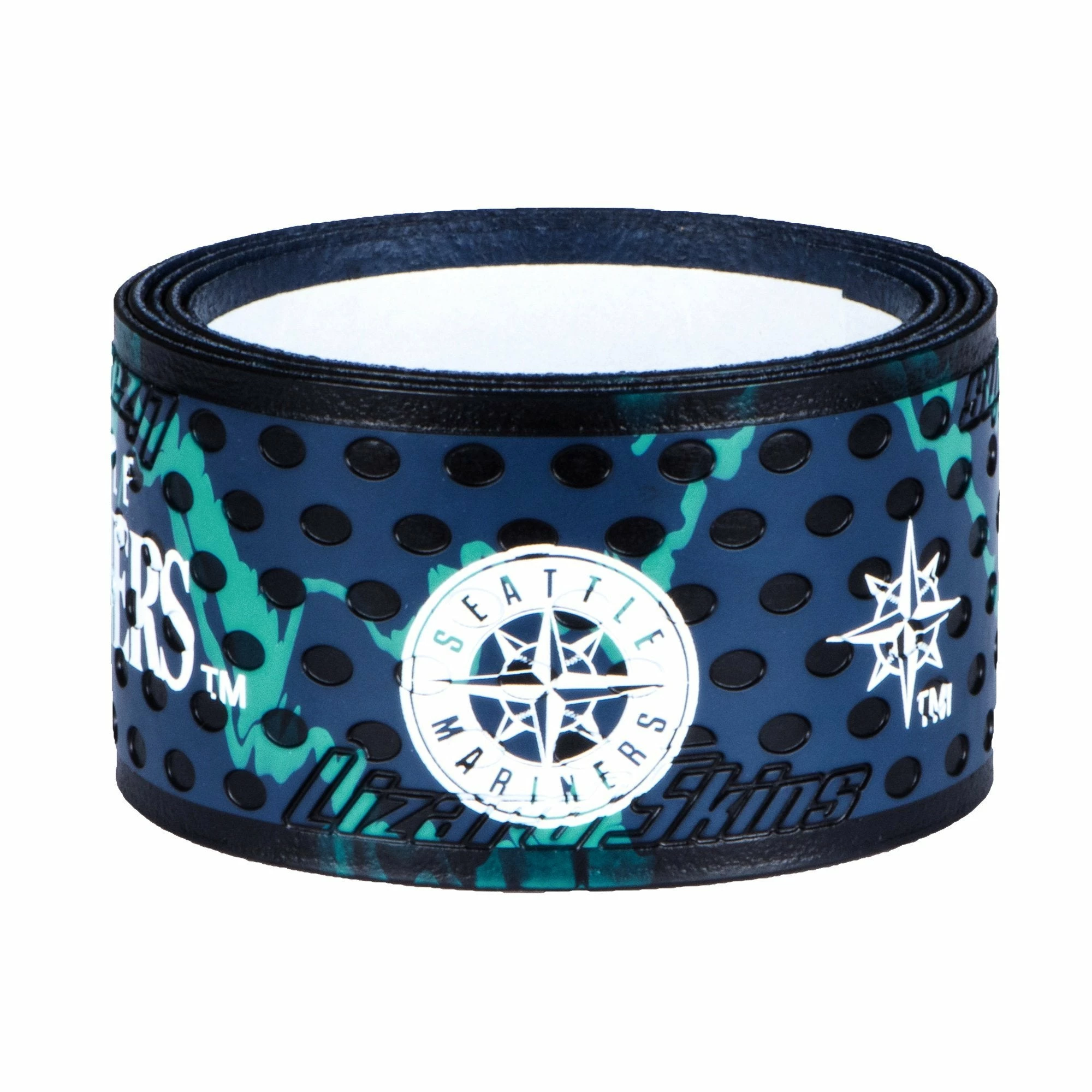 Lizard Skins MLB Team Durasoft 1.1mm Bat Grip - Mariners 3 Lizard Skins MLB Team Durasoft 1.1mm Bat Grip - Mariners