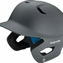 Easton Z5 Matte Solid Batting Helmet - Charcoal